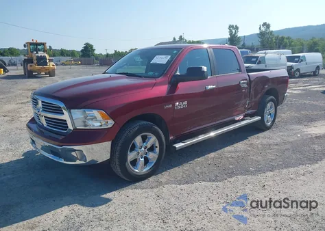 2016 Ram 1500 Big Horn from USA, damaged, VIN 1C6RR7TT1GS398823